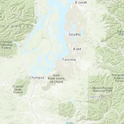 Map showing location of Tacoma (47.252880, -122.444290)