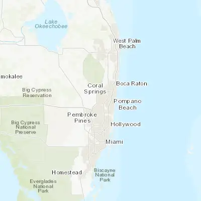 Map showing location of Tamarac (26.212860, -80.249770)