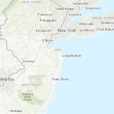 Map showing location of Tinton Falls (40.304280, -74.100420)
