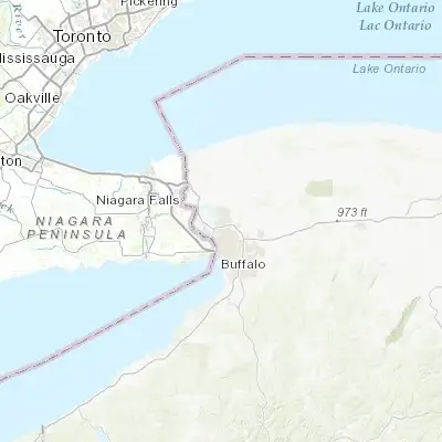 Map showing location of Tonawanda (43.020330, -78.880310)