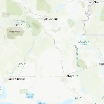 Map showing location of Ville Platte (30.687970, -92.271520)