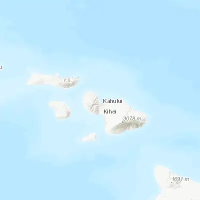 Map showing location of Waihee-Waiehu (20.930220, -156.504580)