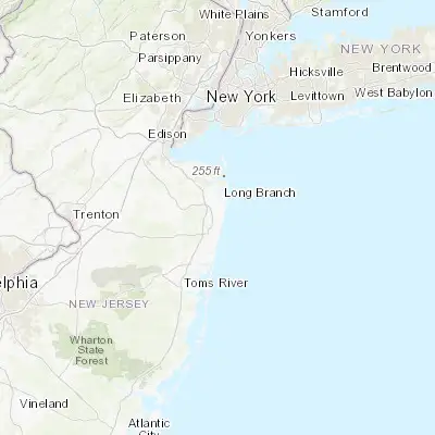 Map showing location of Wanamassa (40.231780, -74.025420)
