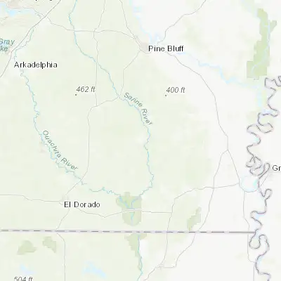 Map showing location of Warren (33.612610, -92.064580)