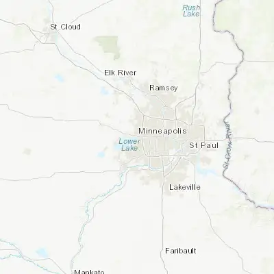 Map showing location of Wayzata (44.974130, -93.506620)
