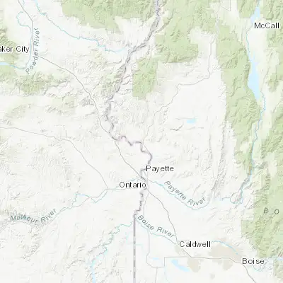 Map showing location of Weiser (44.251000, -116.969330)