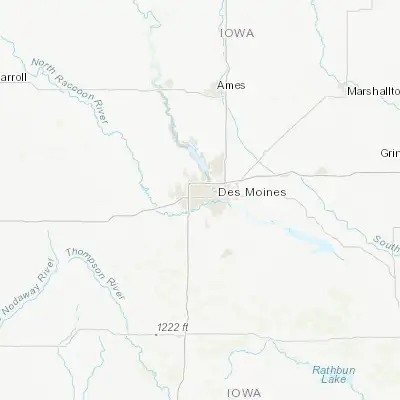 Map showing location of West Des Moines (41.577210, -93.711330)