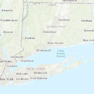 Map showing location of West Haven (41.270650, -72.947050)