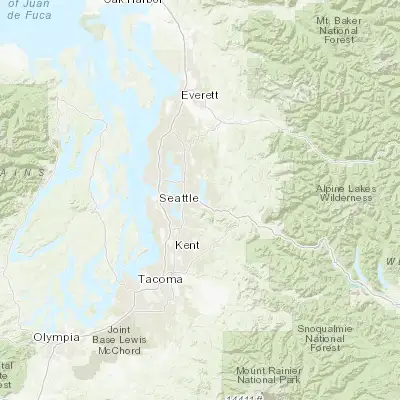 Map showing location of West Lake Sammamish (47.577600, -122.101230)