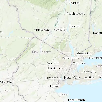 Map showing location of West Milford (41.131210, -74.367370)