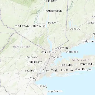 Map showing location of West Nyack (41.096490, -73.972920)