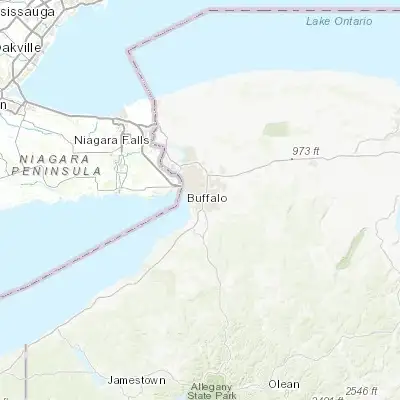 Map showing location of West Seneca (42.850060, -78.799750)