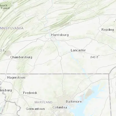 Map showing location of West York (39.952600, -76.751360)