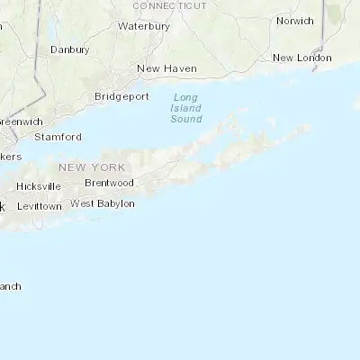 Map showing location of Westhampton (40.824540, -72.666210)