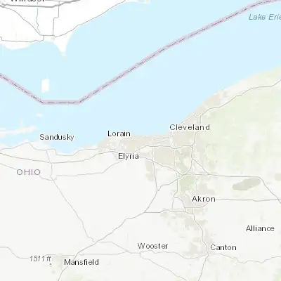 Map showing location of Westlake (41.455320, -81.917920)