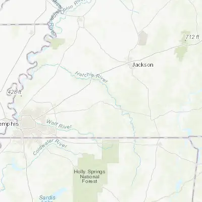 Map showing location of Whiteville (35.326470, -89.149510)