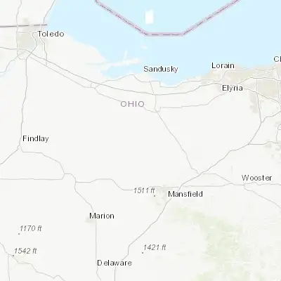 Map showing location of Willard (41.053110, -82.726290)