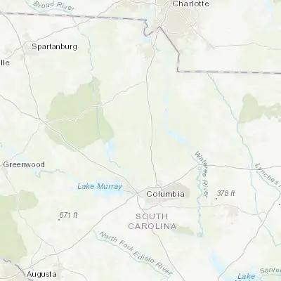 Map showing location of Winnsboro (34.380700, -81.086480)
