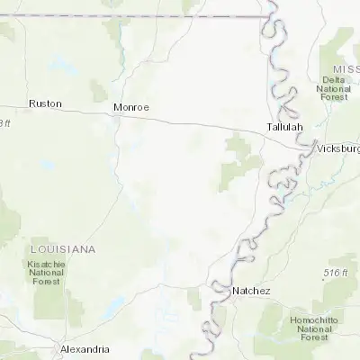 Map showing location of Winnsboro (32.163210, -91.720680)