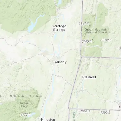 Map showing location of Wynantskill (42.696750, -73.644280)