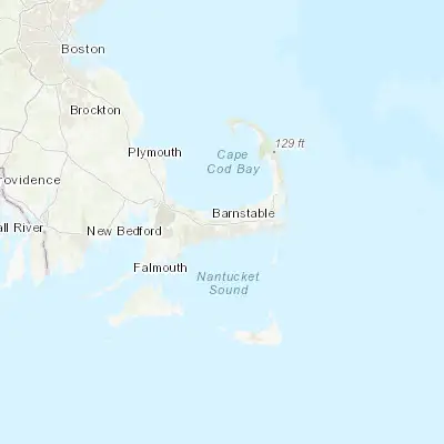 Map showing location of Yarmouth Port (41.702050, -70.249470)