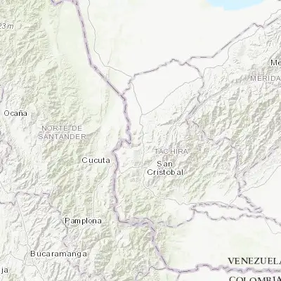 Map showing location of Colón (8.031250, -72.260530)
