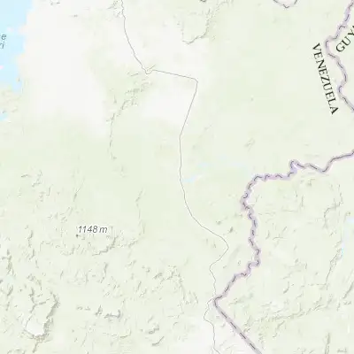 Map showing location of El Dorado (6.715810, -61.637380)