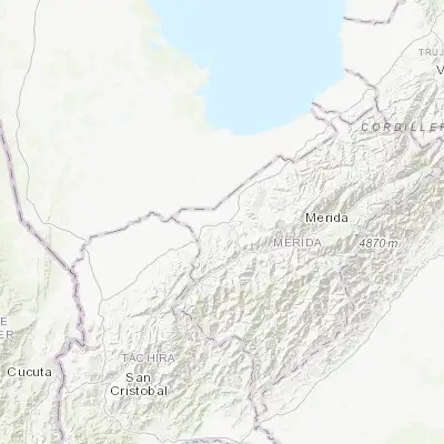 Map showing location of El Vigía (8.613500, -71.657020)