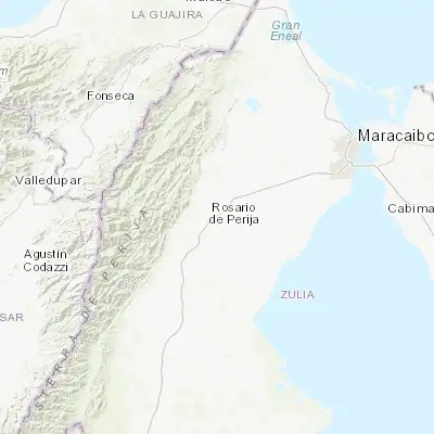 Map showing location of La Villa del Rosario (10.325800, -72.313430)