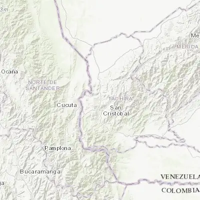 Map showing location of Lobatera (7.929780, -72.247310)
