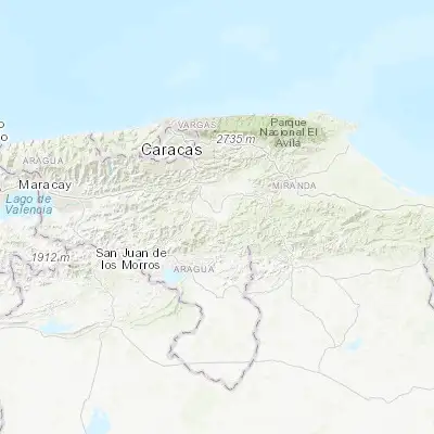 Map showing location of Ocumare del Tuy (10.118200, -66.775130)