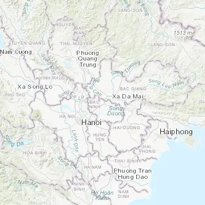 Map showing location of Bắc Ninh (21.186080, 106.076310)