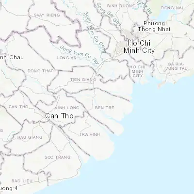 Map showing location of Bến Tre (10.241470, 106.375850)
