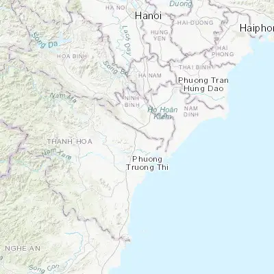 Map showing location of Bỉm Sơn (20.078060, 105.860280)