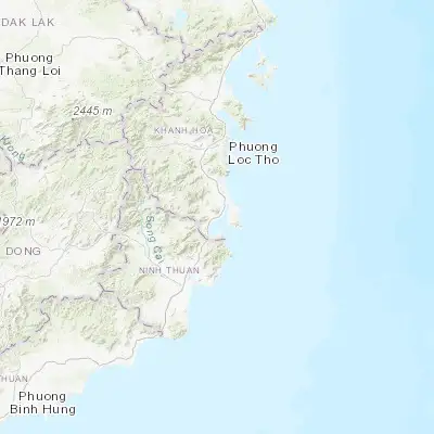 Map showing location of Cam Ranh (11.921440, 109.159130)