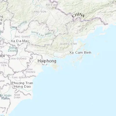 Map showing location of Hạ Long (20.950450, 107.073360)