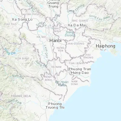 Map showing location of Hưng Yên (20.646370, 106.051120)