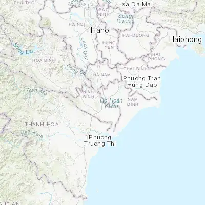 Map showing location of Ninh Bình (20.258090, 105.979650)