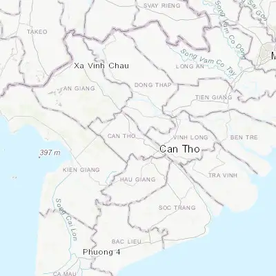 Map showing location of Ô Môn (10.109740, 105.623180)