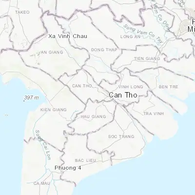 Map showing location of Phong Điền (9.997530, 105.667300)