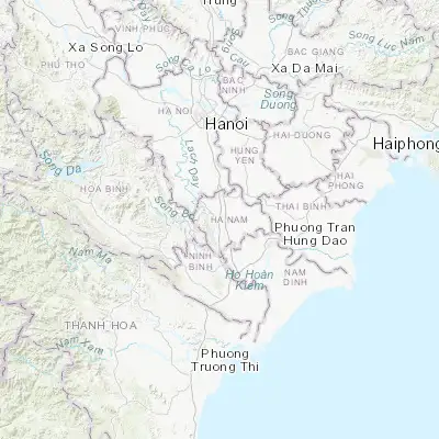 Map showing location of Phủ Lý (20.545310, 105.912210)