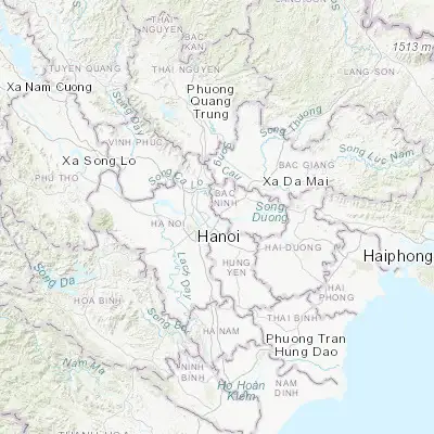 Map showing location of Phù Ninh (21.083330, 105.950000)