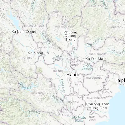 Map showing location of Quang Minh (21.188840, 105.772690)
