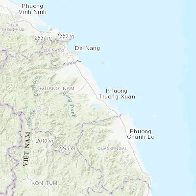 Map showing location of Tam Kỳ (15.573640, 108.474030)