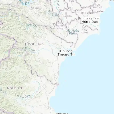 Map showing location of Thanh Hóa (19.800000, 105.766670)