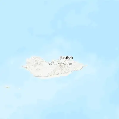 Map showing location of Hadibu (12.648810, 54.018950)