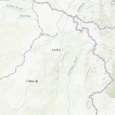 Map showing location of Isoka (-10.160620, 32.633530)