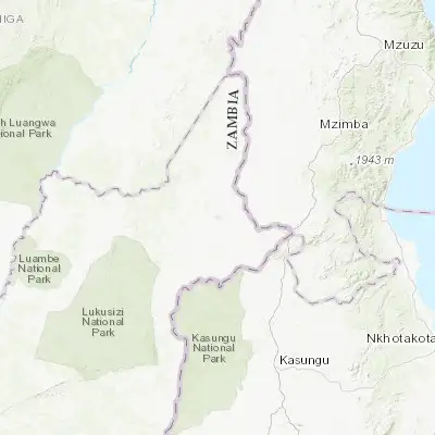 Map showing location of Lundazi (-12.292920, 33.178200)