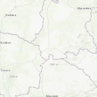 Map showing location of Chivhu (-19.021120, 30.892180)